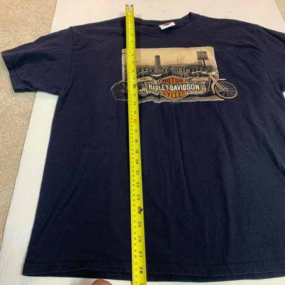 Harley Davidson Montreal QC vintage t-shit size L - Picture 4 of 10